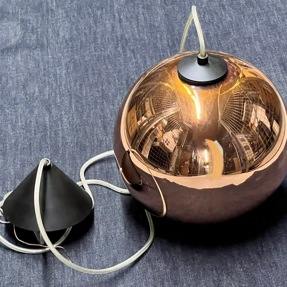 Authentic Tom Dixon Copper Ceiling Fixture